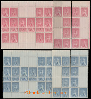 174373 - 1945 Pof.431-432, Kozina, VK-6+7, VK-9+10, horní a dolní p