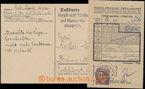174470 - 1940-44 KT BUCHENWALD  dopisnice vyfr. zn. 6Pf Hindenburg, D