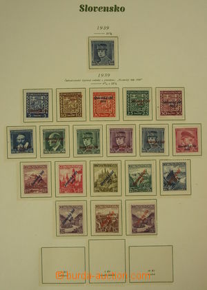 174478 - 1939-45 [SBÍRKY]  nekompletní generální sbírka na albov