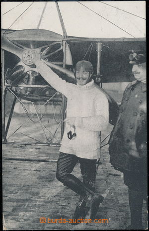 174564 - 1913 PÉGOUDŮV VZLET V PRAZE 25. a 26. PROSINCE 1913, pilot
