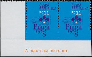 174582 - 2007 Pof.514VV, PRAGA 2008 11Kč, vodorovná 2-páska, VV - 