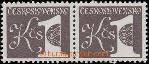 174663 - 1979 Pof.2399ya, Svitková 1Kčs, 2-páska na papíru fl2, s