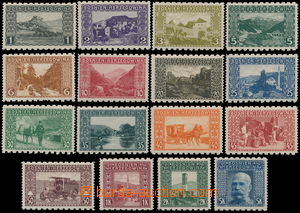 174696 - 1906 Mi.29-44, Landscape, complete set with mixed perforatio