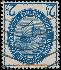 174731 - 1929 SG.437wi, Jiří V. - Poštovní kongres 2 1/2P, raz., 
