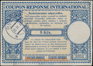 174759 - 1947 CMO8b, 5Kčs, slovenský text, správně prodána s jed