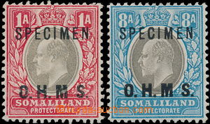 174860 - 1904-1905 SG.O11as,O13as, Služební  Edvard VII. 1 Anna a 8