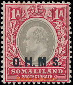 174861 - 1904 SG.O11a, Služební Edvard VII. 1 Anna s přetiskem O.H