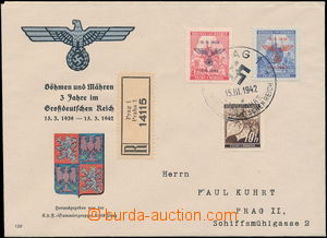 174994 - 1942 PR86, PRAG1/ Drei Jahre Grossdeutschen Reich, obálka F