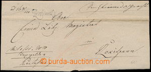 175029 - 1823 CZECH LANDS/ money letter with pmk ZERHOWITZ to Rokycan