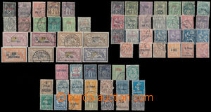 175053 - 1894-1910 sestava 66ks známek francouzské pošty v Číně