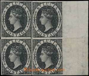 175122 - 1864 SG.11a, dvě krajové 2-pásky původně tvořící 4-b