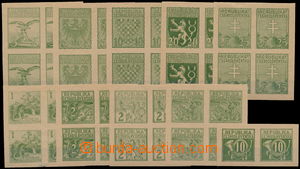 175350 - 1920 ZT návrhů pro výplatní známky 3h-10K, Národní mo
