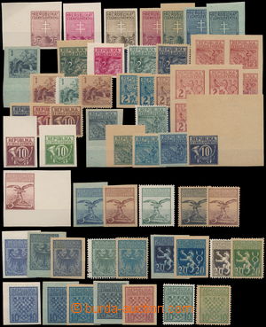 175357 - 1920 ZT návrhů pro výplatní známky 3h-10K, Národní mo
