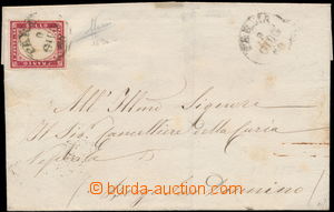 175390 - 1860 sardinská Sass.16Ca, Viktor Emanuel II. 40C carminio n