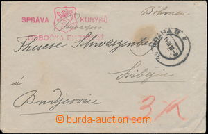 175485 - 1919 KURÝRNÍ POŠTA  úřední dopis Ministerstva národn