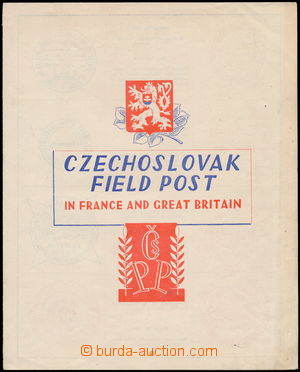 175504 - 1940 official dárkový trojlist with commemorative postmark