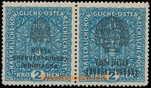 175532 -  Prague overprint I + issue II (small/rare + large emblem) P