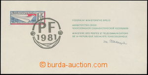 175610 - 1980 VT10Ab, Den poštovní známky, zlaté razítko, bez p