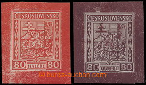 175615 - 1929 ZT  Znak 80h pro poštovní výběrku CPV12, sestava 2k
