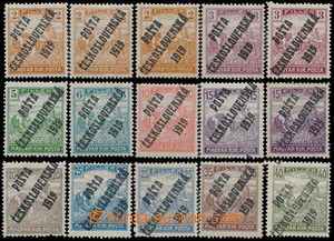 175698 -  Pof.101-110, Ženci 2f-40f, kompletní série, navíc barev