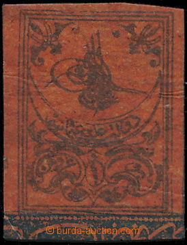 175700 - 1863 Mi.2 II, Tugra (podpis sultána Abdula Azize - obdoba p