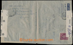 175869 - 1945 RAF  airmail letter sent to Czechoslovak member 312. fi