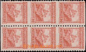 175982 - 1926 Pof.216A, Small Landscapes 20h orange, coil-, vertical 