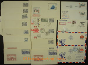 176026 - 1955-89 [SBÍRKY]  sestava 22ks, většina poštovně nepou