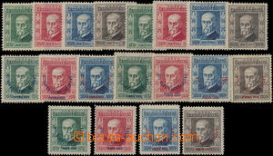 176087 - 1923-26 Pof.176-179, 180-182, 183-186, Jubilejní (2x), Kong