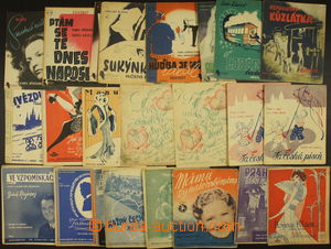 176137 - 1900-50 [SBÍRKY]  HUDBA / velmi zajímavý soubor 453ks rů