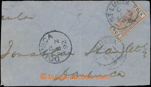 176213 - 1892 SG.49, Viktorie 6P fialová (mauve)/ modrá, PŮLENÁ N