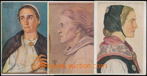 176273 - 1935-1939 3 pohlednice z cyklu Deutscher Blutadel in aller W