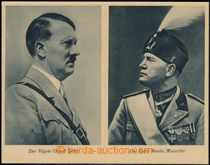 176282 - 1937 atypická 2-pohlednice s 2 fotografickými portréty A.