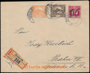176370 - 1920 R-dopis v místě, správně vyfr. a zaslaný v II. TO,