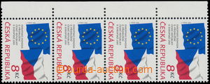 176375 - 1995 Pof.63, European agreement 8CZK, marginal vertical stri