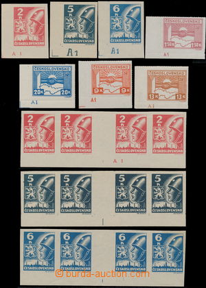 176381 -  Pof.353-359, complete set L lower corner pieces with plate 