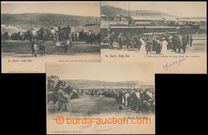 176509 - 1900 BÚRSKÁ VÁLKA (Transvaal) - 3 fotopohlednice Búrské