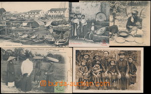 176510 - 1900 VIETNAM (Indočína) - 3 nepoužité pohlednice, 1x pro