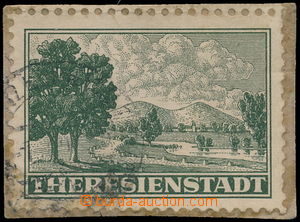 176629 - 1943 Pof.Pr1A, Admission stamp. Terezín on cut-square from 