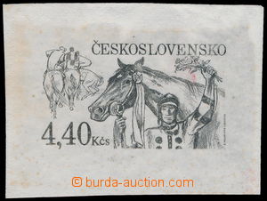 176701 - 1978 ZT  Pof.2345, Dostihy 4,40Kčs, zkusmý tisk - otisk ko