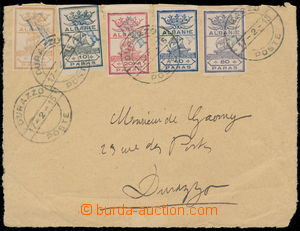 176781 - 1915 front side of letter sent in Durazzo (Durrës), apparen