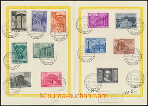 176862 - 1949 Sass.122-131, E11, E12 set Basilics incl. express stamp