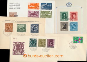 176886 - 1949-1960 Mi.268-271, commemorative sheet, FDC 319-321; 386-