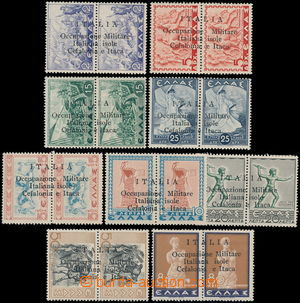 176913 - 1941 CEFALONIA a ITHAKA -  Sass.11-13, 15-18, 22, 23, řeck