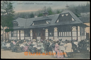 177093 - 1910 LUHAČOVICE - Polenkova restaurace, kolorované; prošl