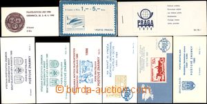177415 - 1978-90 comp. 9 pcs of various booklets, contains ZS13 PRAGA