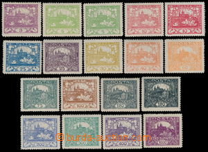 177462 -  Pof.1C-26C, selection of 18 pcs of with ministerial line pe