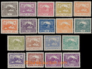 177465 -  Pof.1D-26D, selection of 18 pcs of stamp. with ministerial 