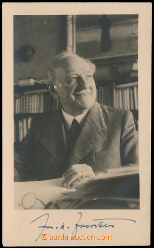 177475 - 1930 FOERSTER Josef Bohuslav (1859–1951), významný česk