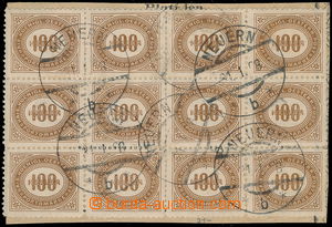 177481 - 1908 Zúčtovací formulář Poplatek za poštovní přihrá